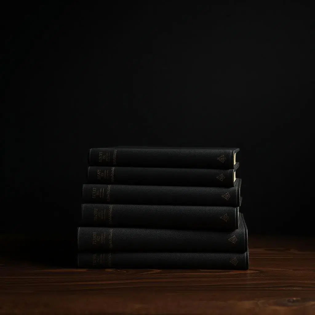 Pilha de livros clássicos representando a sequência de escolas psicanalíticas